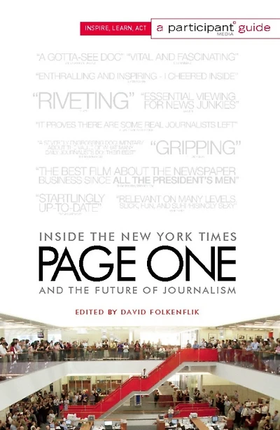 Page One: Inside the New York Times and Future of Journalism
