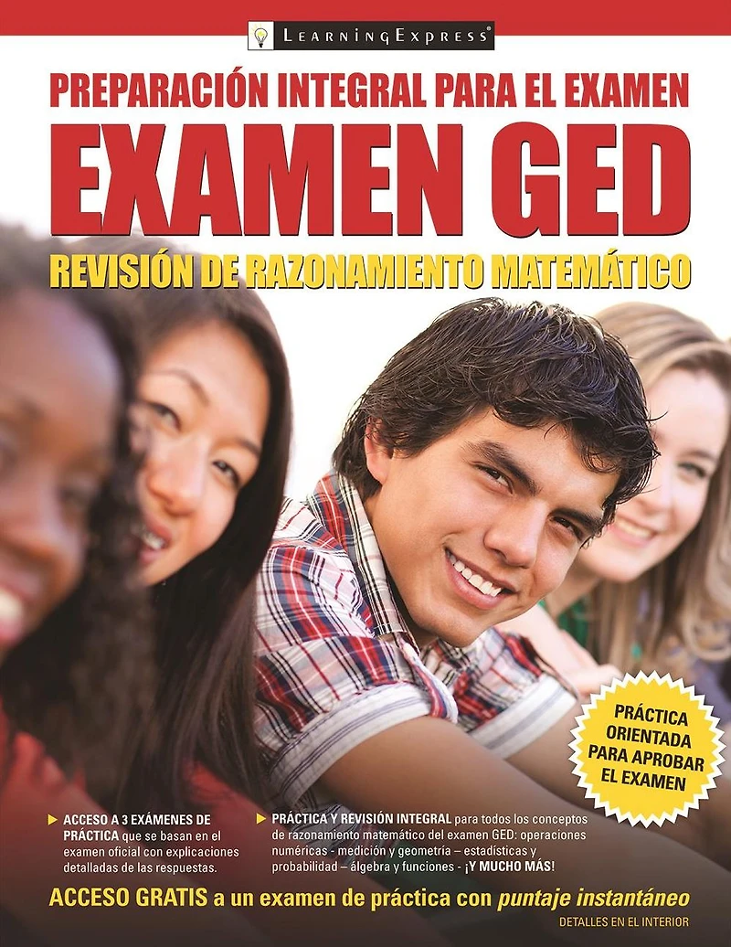 Examen GED Revisón de Razonamiento Matemático