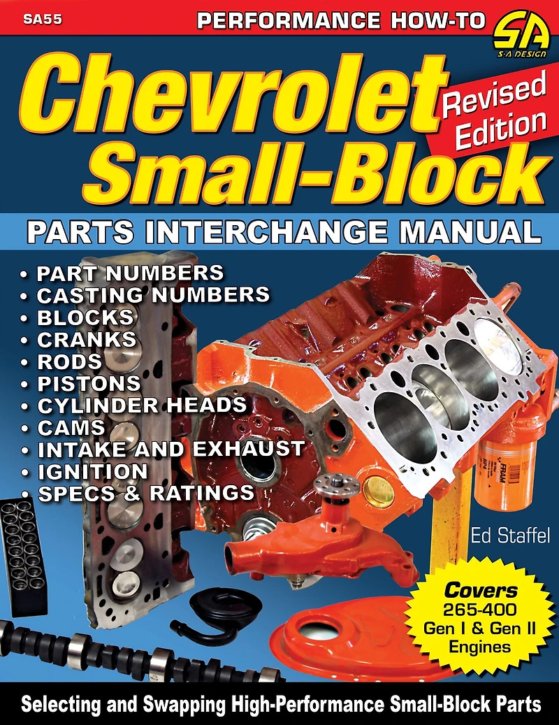 Chevrolet Small-Block Parts Interchange Manual - Rev Ed