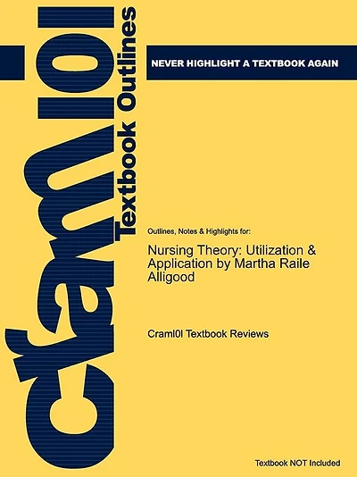 Studyguide for Nursing Theory: Utilization & Application by Alligood, Martha Raile, ISBN 9780323056403
