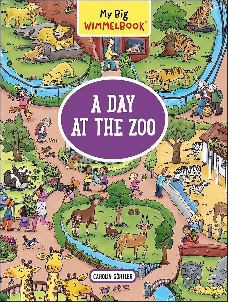 A Day at the Zoo (My Big Wimmelbook Series)