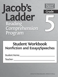Jacob's Ladder Reading Comprehension Program: Grade 5, Student Workbooks, Nonfiction and Essays/Speeches (Set of 5)