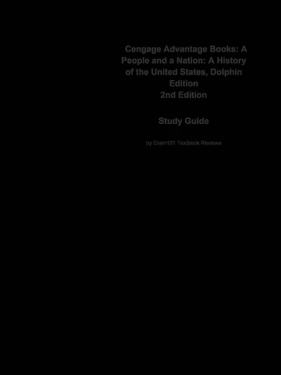 Cengage Advantage Books, A People and a Nation, A History of the United States, Dolphin Edition