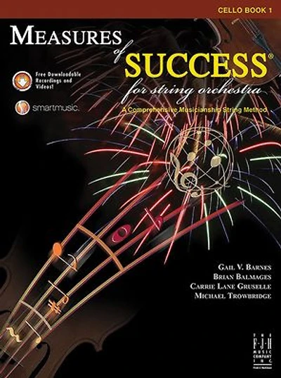 Measures of Success for String Orchestra-Cello Book 1