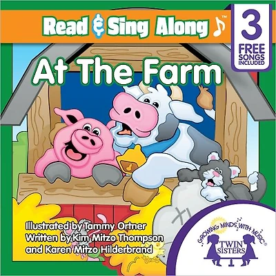 At The Farm Read & Sing Along [Includes 3 Songs]