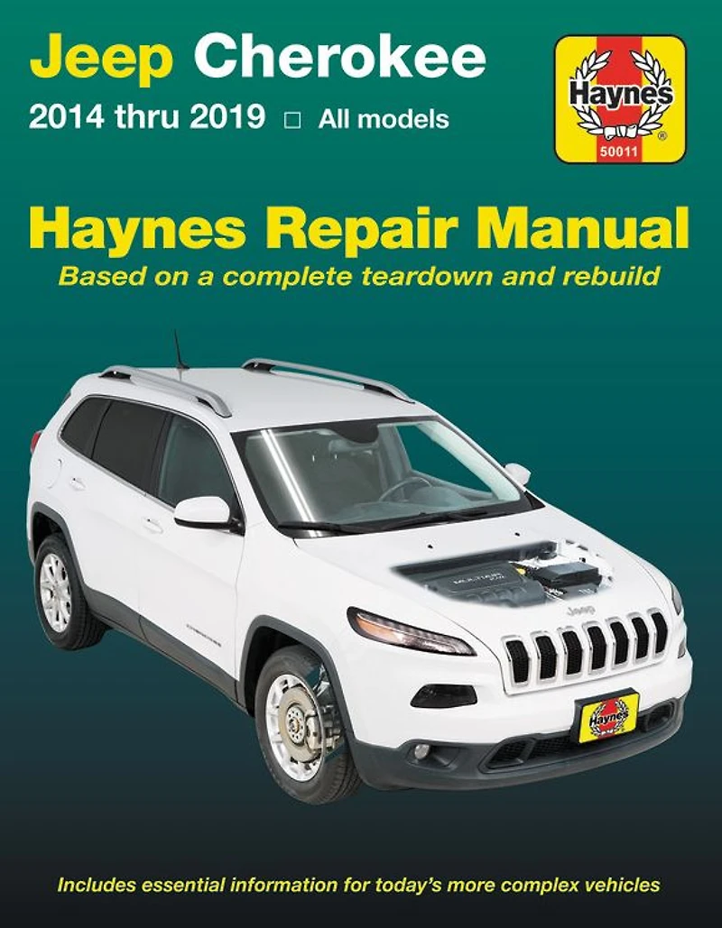 Jeep Cherokee 2014 thru 2019 Haynes Repair Manual: Includes essential information for today's more complex vehicles