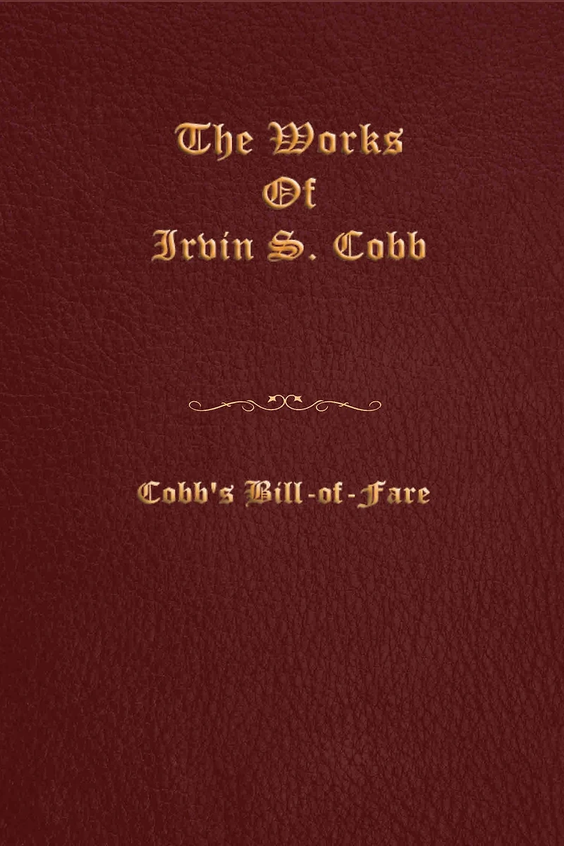 Cobb's Bill-of-Fare