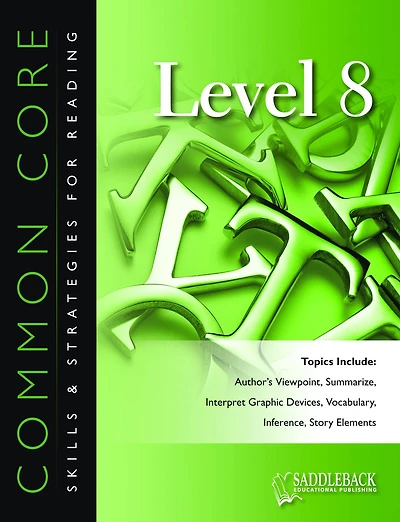 Common Core Skills & Strategies for Reading Level 8