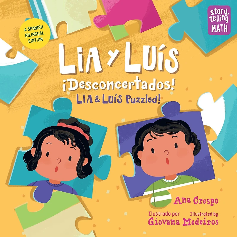 Lia y Luís: ¡Desconcertados! / & Puzzled! (Spanish Bilingual Edition)
