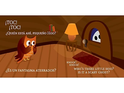 Quién está ahí, Pequeño Hoo?/ Who's there, Little Hoo?