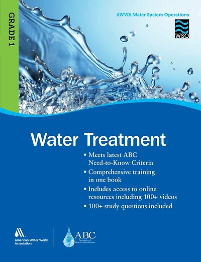 Water Treatment Grade WSO: AWWA Water System Operations WSO