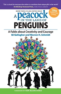 A Peacock the Land of Penguins: Fable about Creativity and Courage