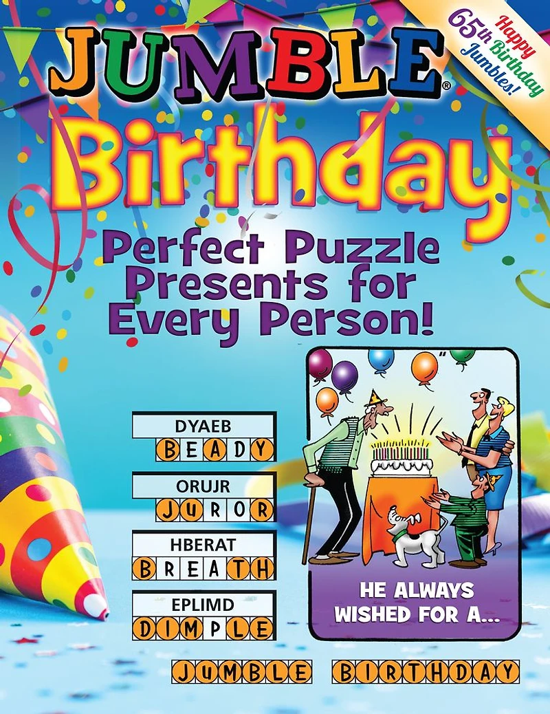 Jumble® Birthday: Perfect Puzzle Presents for Every Person!