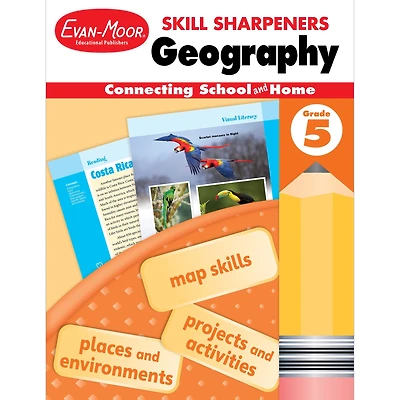 Skill Sharpeners: Geography, Grade 5