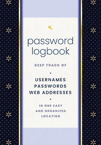 Password Logbook (Hip Floral): Keep Track of Usernames, Passwords, Web Addresses in One Easy and Organized Location