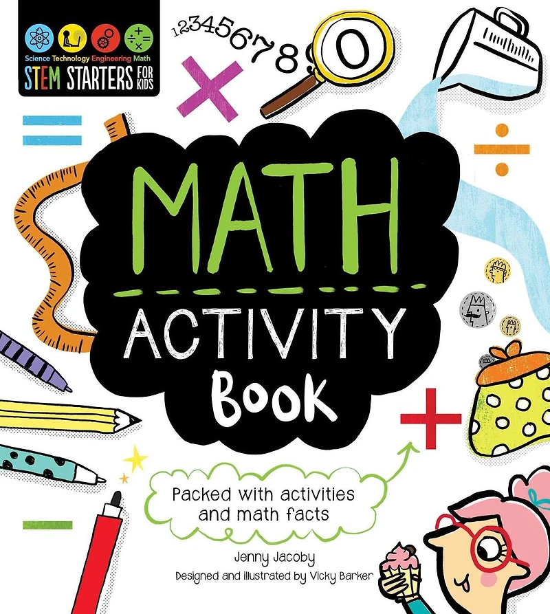 STEM Starters for Kids Math Activity Book: Packed with Activities and Math Facts