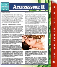 Acupressure II