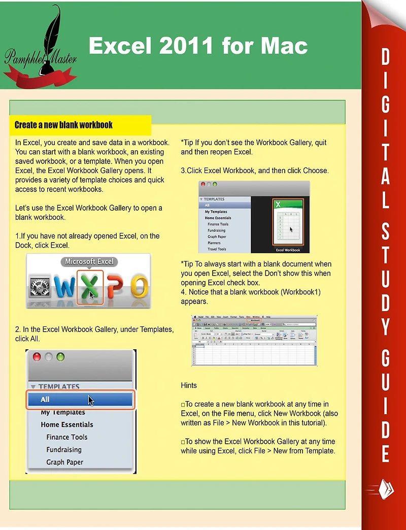 Excel 2011 for Mac