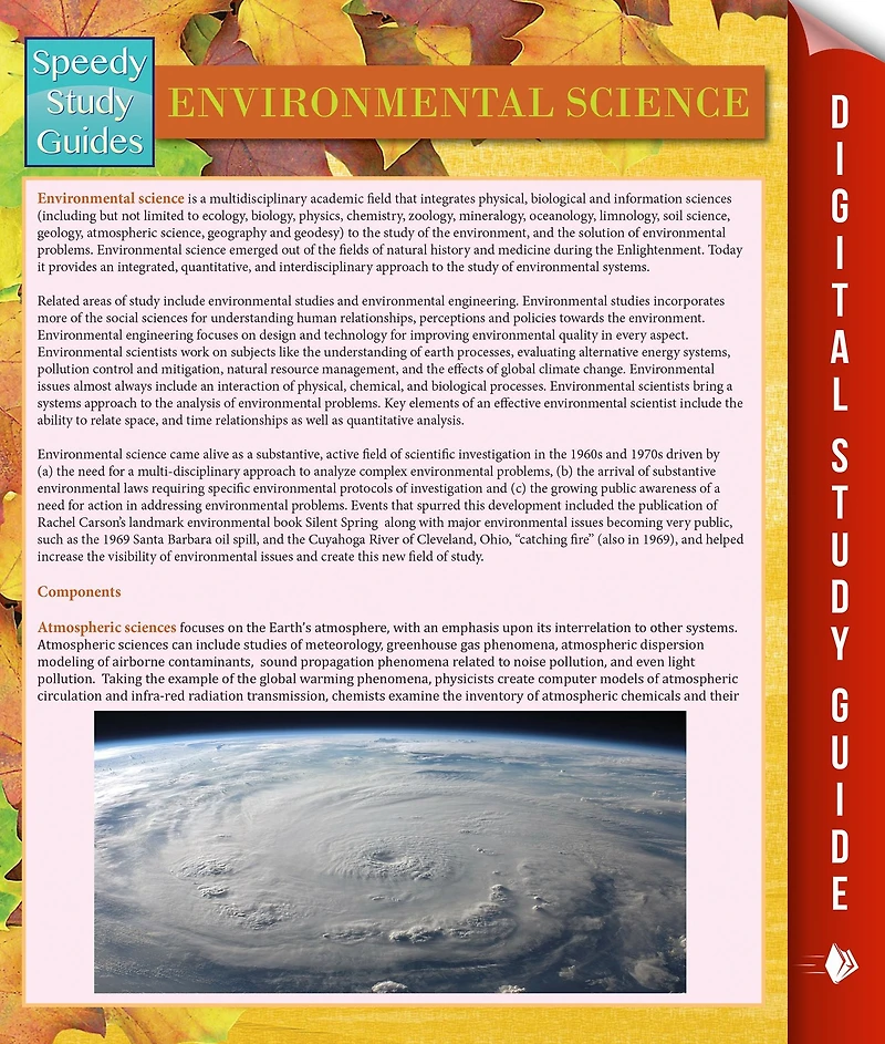 Environmental Science (Speedy Study Guides)