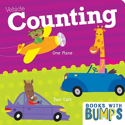 Books with Bumps Vehicle Counting: Learn Your Numbers with This Adorable Touch & Feel Book