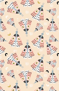 Moths and Moonlight (Blank Lined Journal)