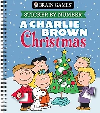 Sticker By Number Charlie Brown Christmas