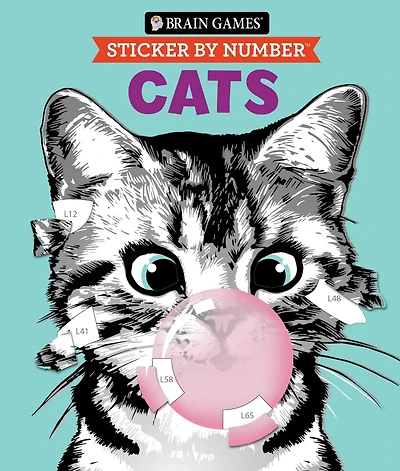 Sticker By Number Cats