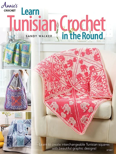 Learn Tunisian Crochet the Round