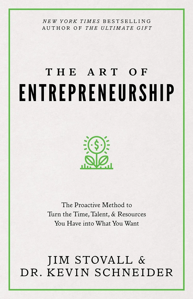 the Art of Entrepreneurship: proactive method to turn time, talent and resources you have into what want