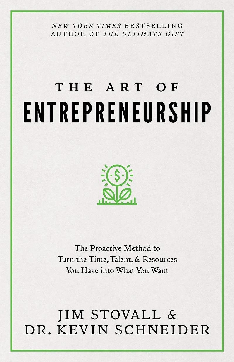 the Art of Entrepreneurship: proactive method to turn time, talent and resources you have into what want