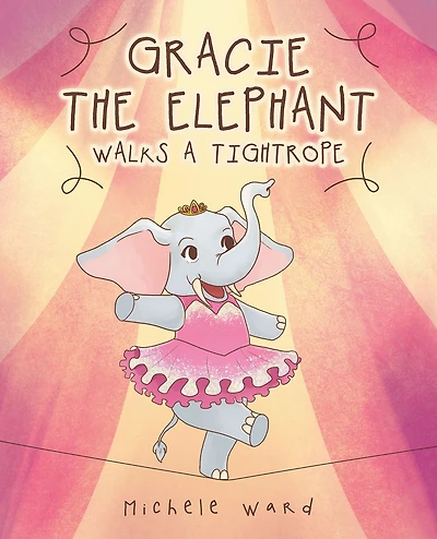 Gracie the Elephant Walks a Tightrope