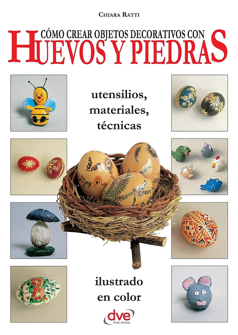 Cómo crear objetos decorativos con huevos y piedras