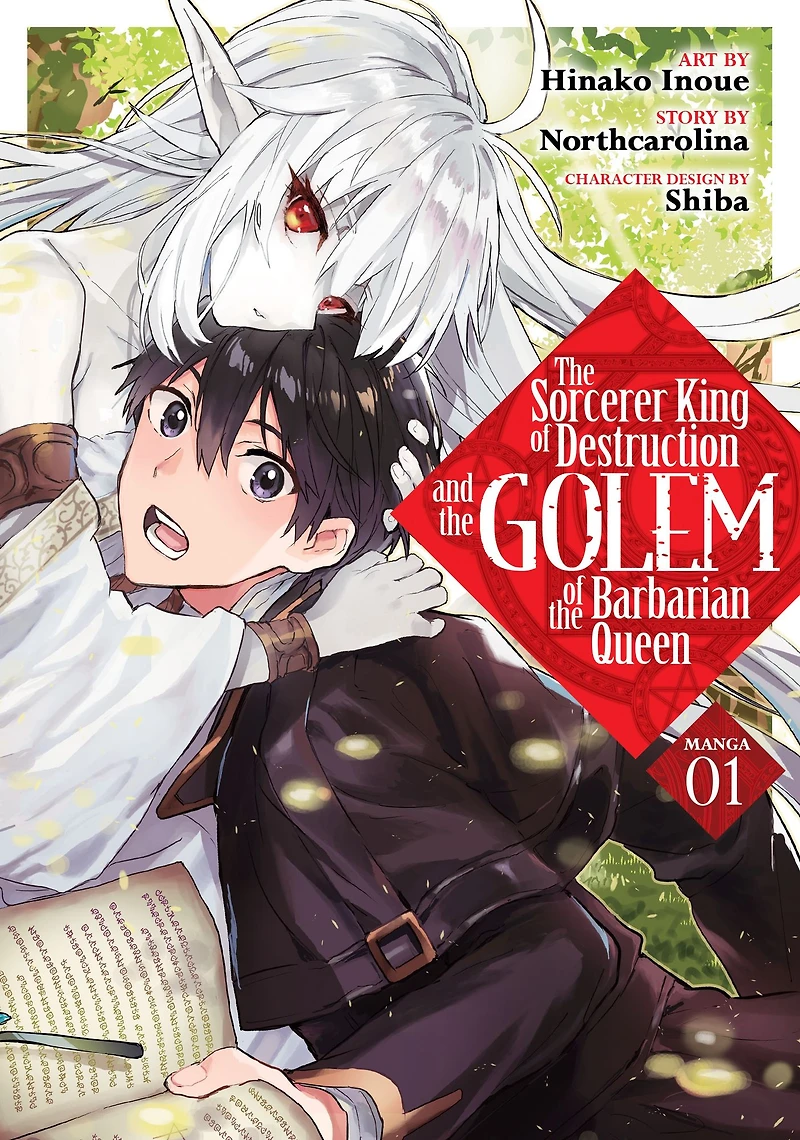the Sorcerer King of Destruction and Golem Barbarian Queen (Light Novel) Vol. 1