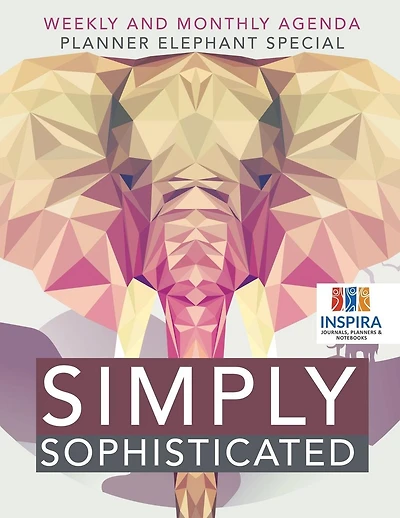 Simply Sophisticated Weekly and Monthly Agenda Planner Elephant Special