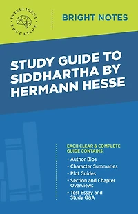 Study Guide to Siddhartha by Hermann Hesse