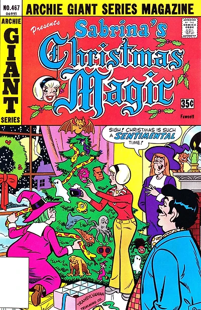 Sabrina's Christmas Magic #7 (Archie Giant Series #467)