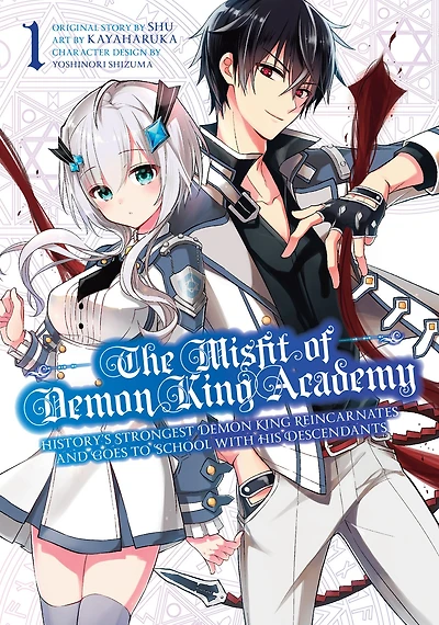 The Misfit of Demon King Academy 01: History's Strongest Reincarnates and Goes to School with His Descendants
