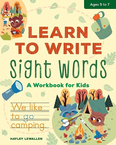 Learn to Write Sight Words: A Workbook for Kids