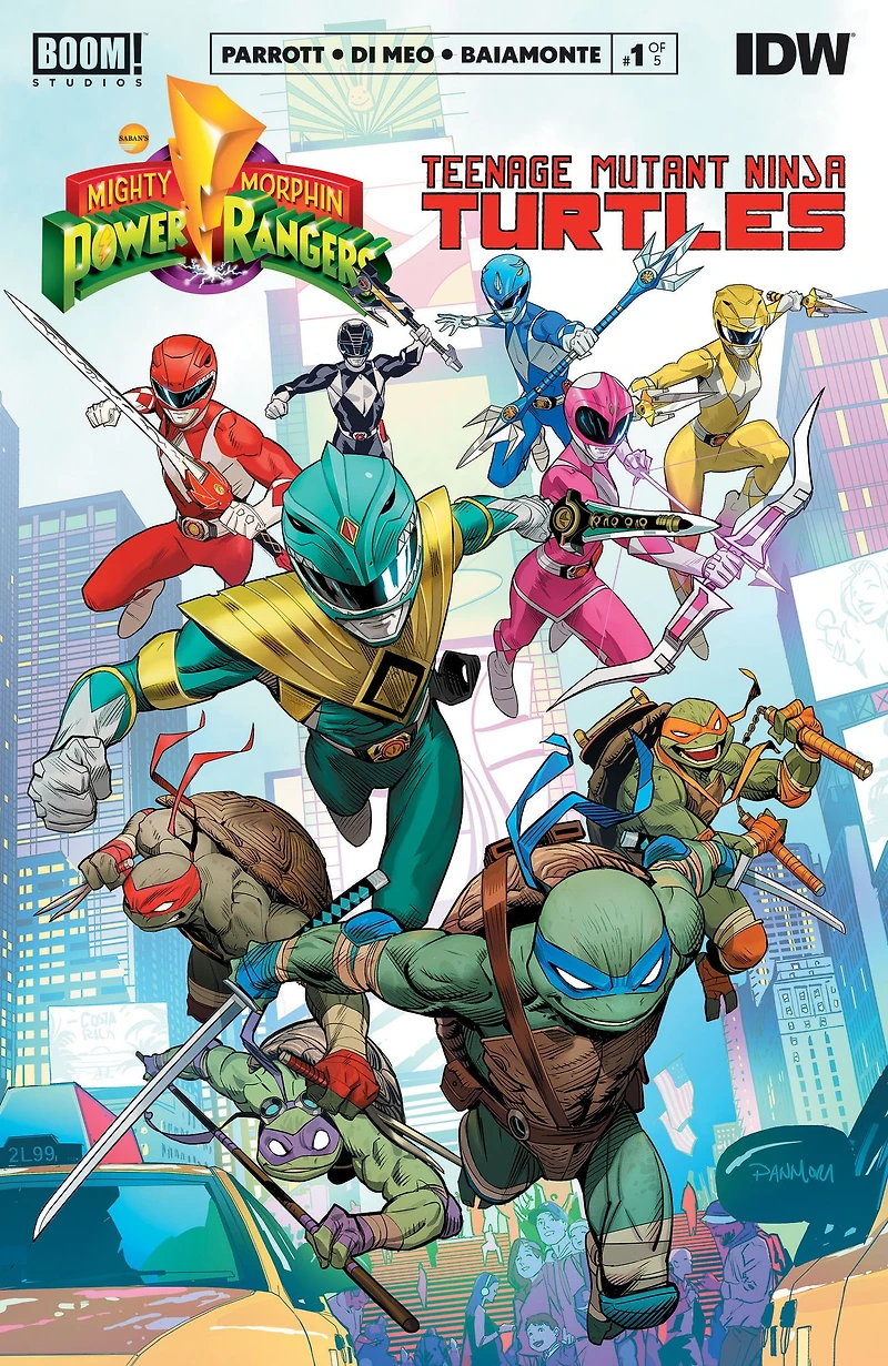 Mighty Morphin Power Rangers/Teenage Mutant Ninja Turtles #1