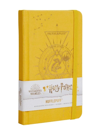Harry Potter: Hufflepuff Constellation Ruled Pocket Journal