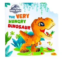 Jurassic World: The Very Hungry Dinosaur: (Concepts Board Books for Kids, Educational PlayPop)