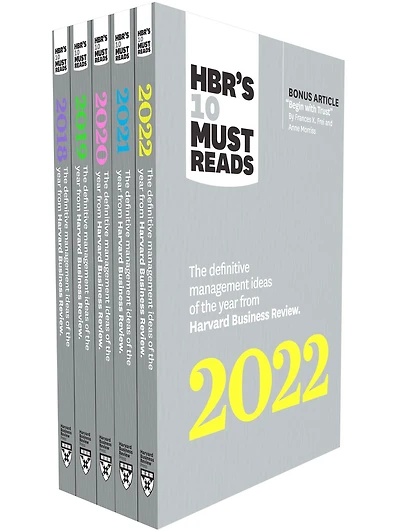 5 Years of Must Reads from HBR: Edition (5 Books