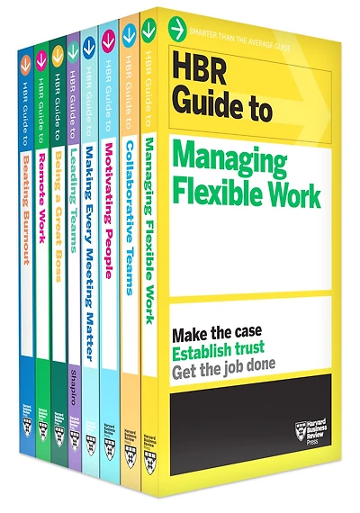 Managing Teams The Hybrid Age: HBR Guides Collection (8 Books)