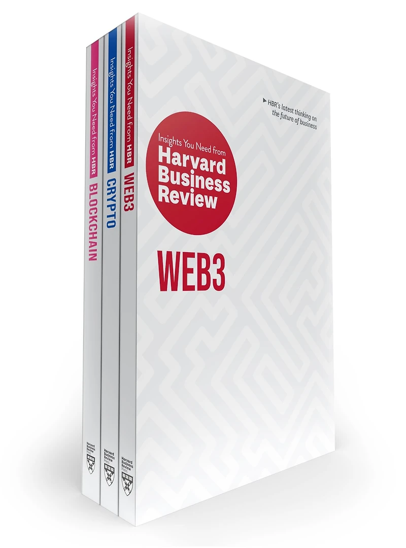 HBR Insights Web3, Crypto, and Blockchain Collection (3 Books)
