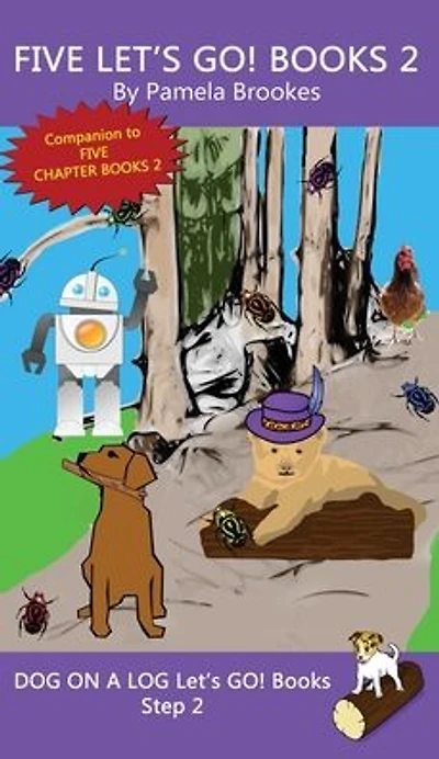 Five Let's GO! Books 2: Sound-Out Phonics Help Developing Readers, including Students with Dyslexia, Learn to Read (Step 2 a Systematic Series of Decodable Books)