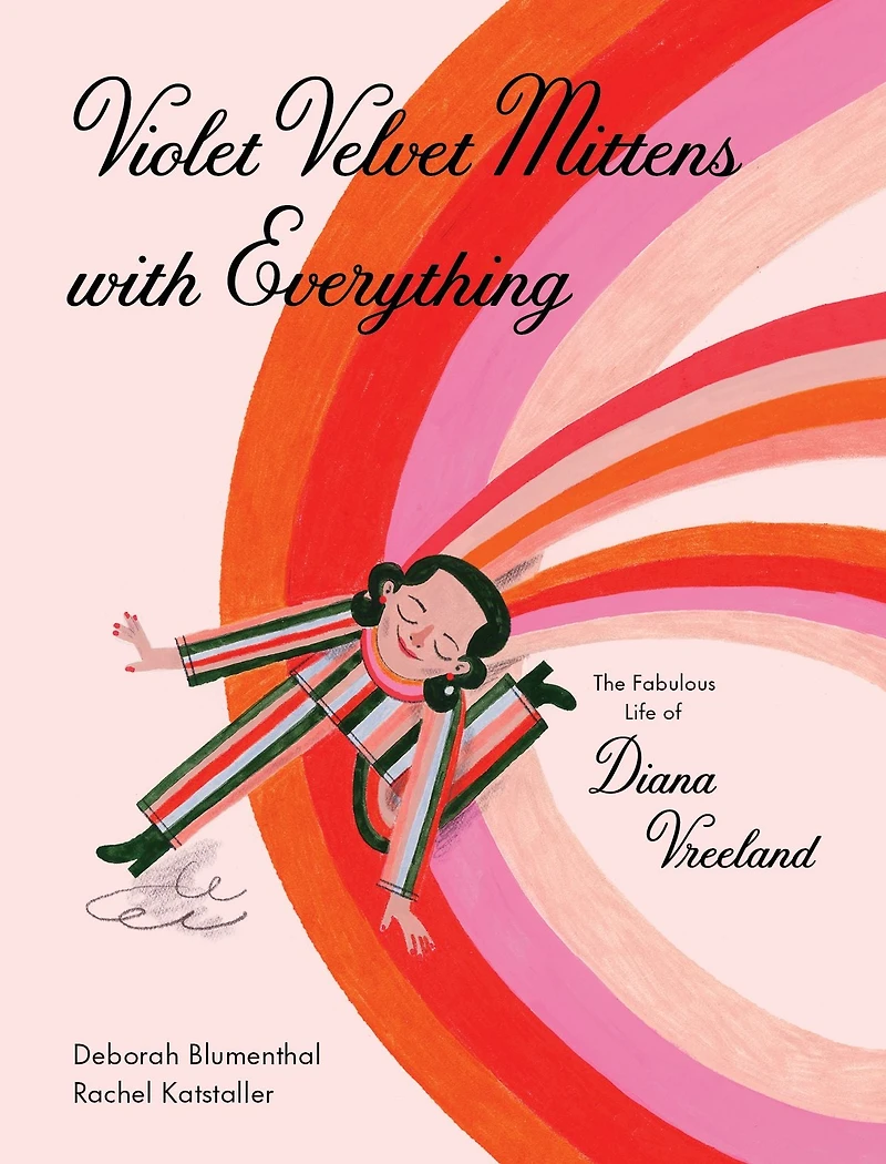 Violet Velvet Mittens on Everything: The Fabulous Life of Diana Vreeland