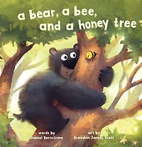 a Bear, Bee, and Honey Tree