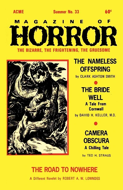 Magazine of Horror #33, Summer 1970