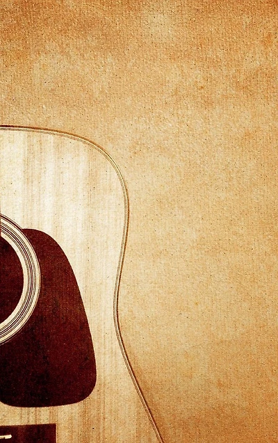 Blank Guitar Sheet Music - Acoustic Design: Tablature Notebook