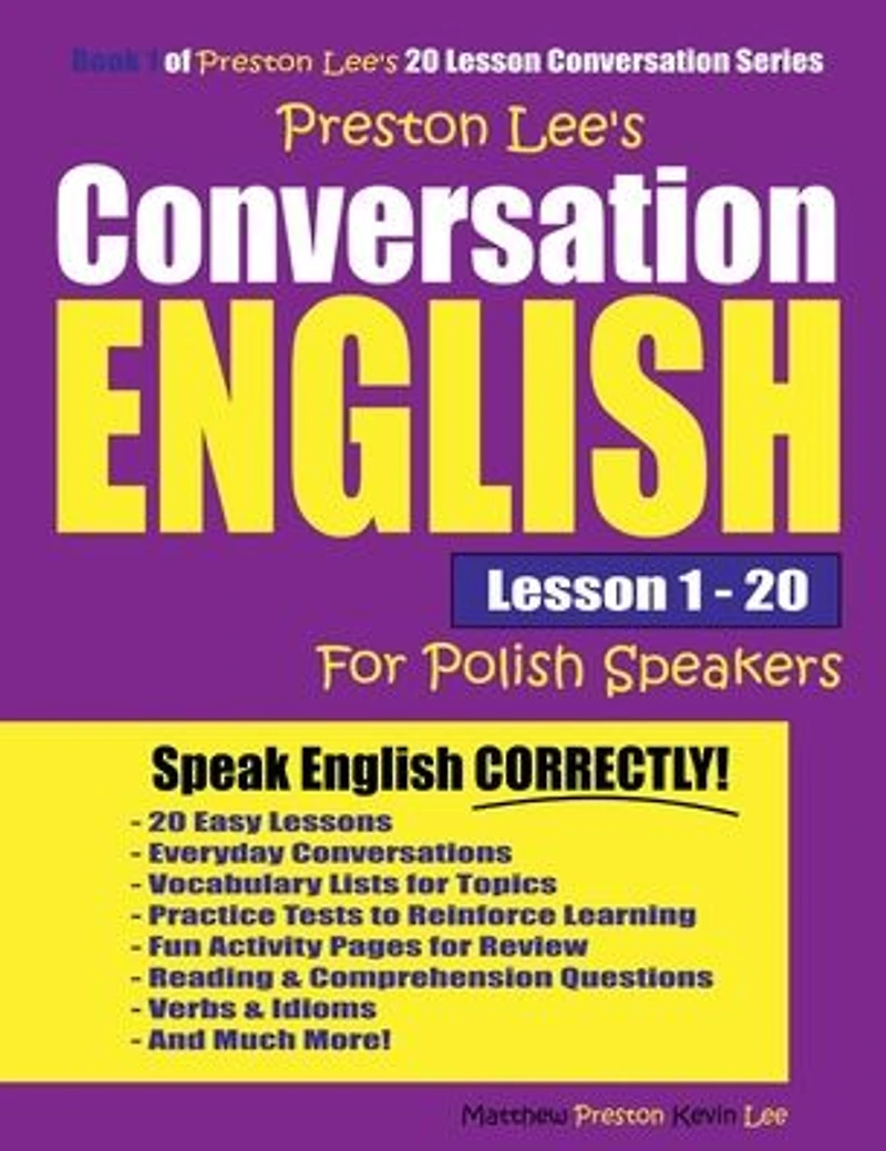 Preston Lee's Conversation English For Polish Speakers Lesson 1 - 20